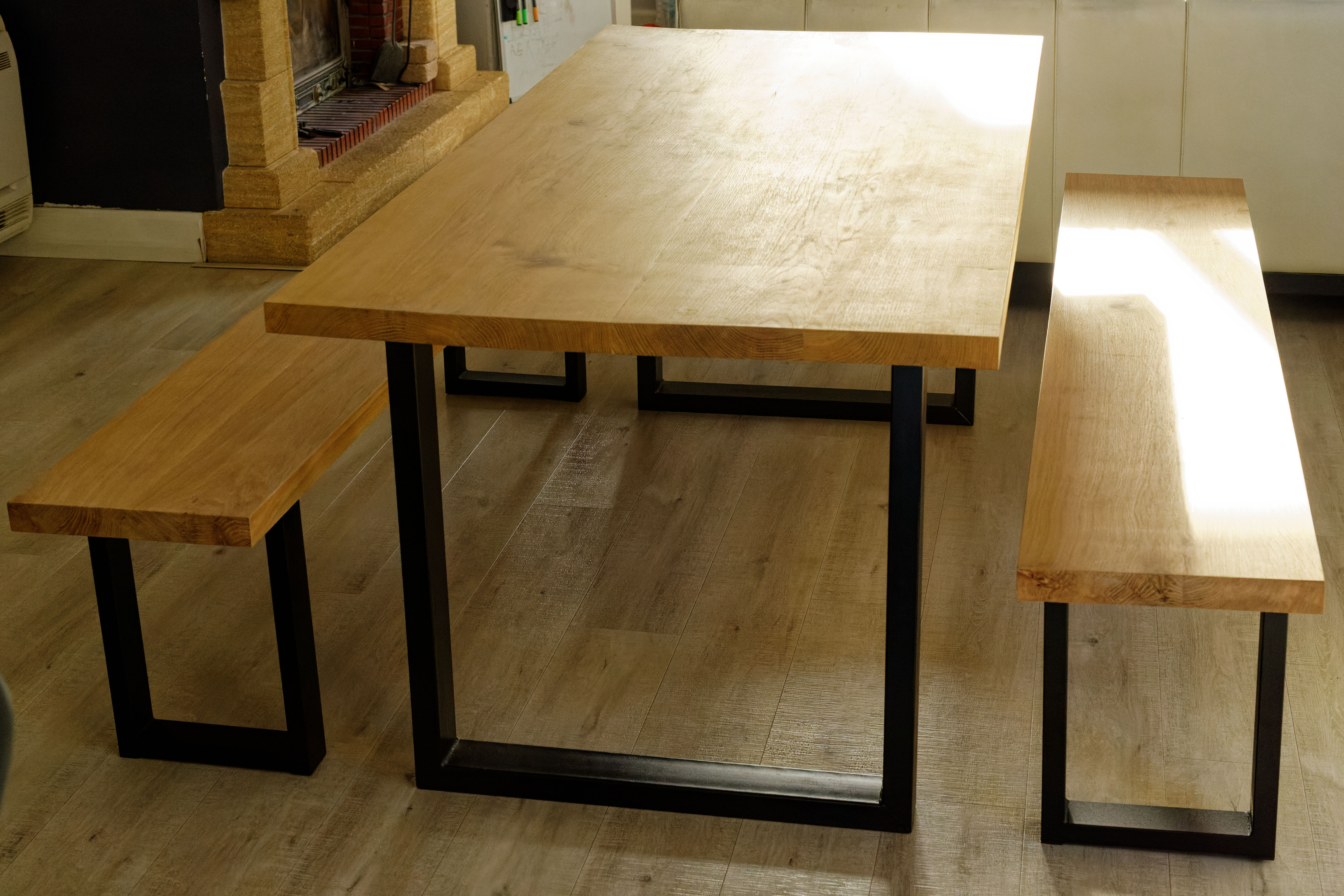 Table en chêne massif