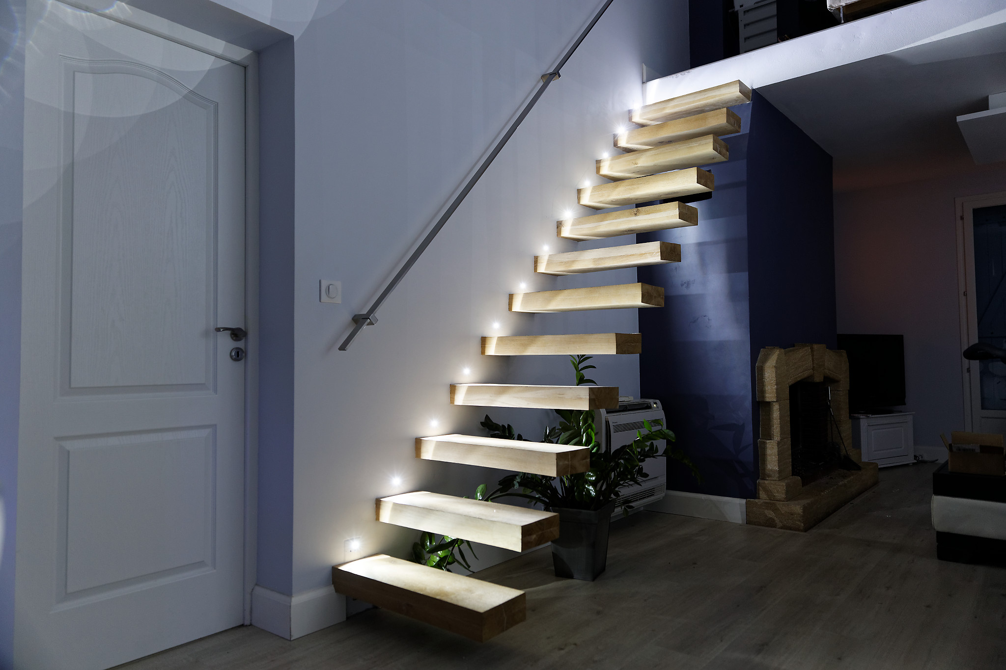 Escalier, Led